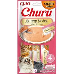 CHURU STICK SNACK GATTO AL SALMONE 4 STICK