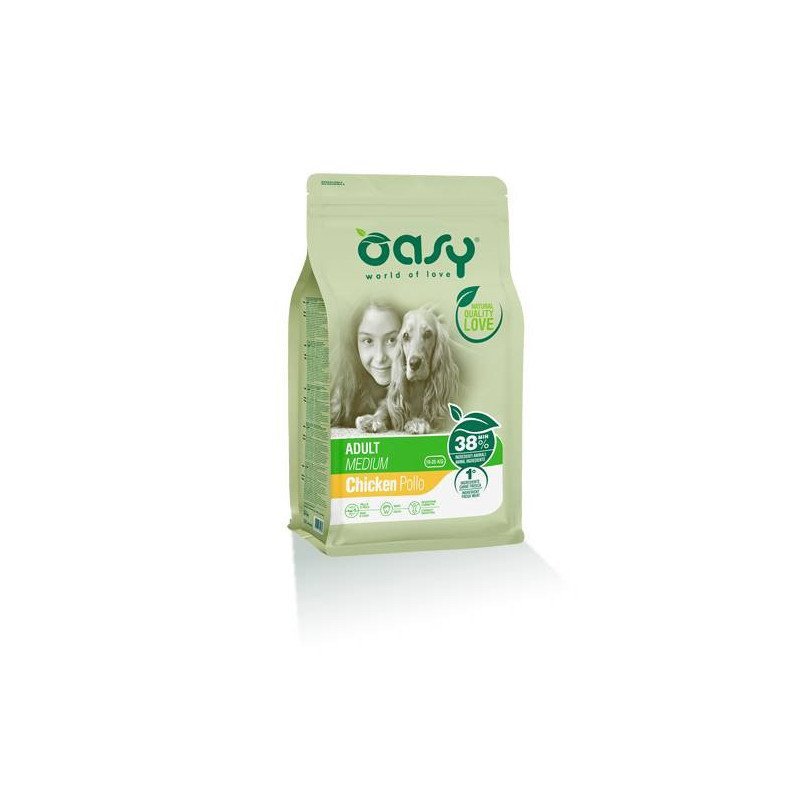 OASY CANE ADULTO MEDIUM AL POLLO