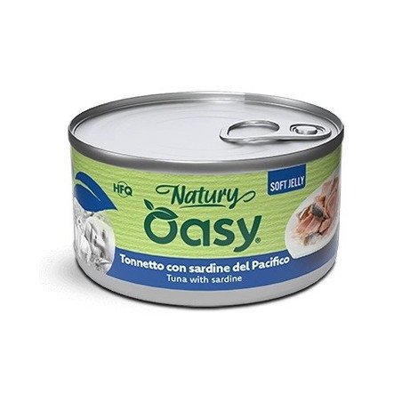 OASY GATTO TONNETTO CON SARDINE NATURY HFQ 85GR
