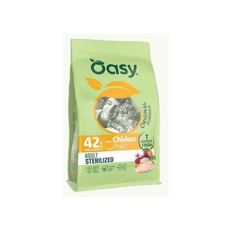 OASY GATTO ORIGINAL FORMULA ADULT STERILISED POLLO