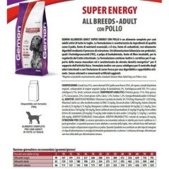 GEMON DOG ALL BREEDS CROCCANTINI SUPER ENERGY 20KG