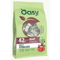OASY GATTO ORIGINAL FORMULA ADULT STERILISED MANZO 1.5KG