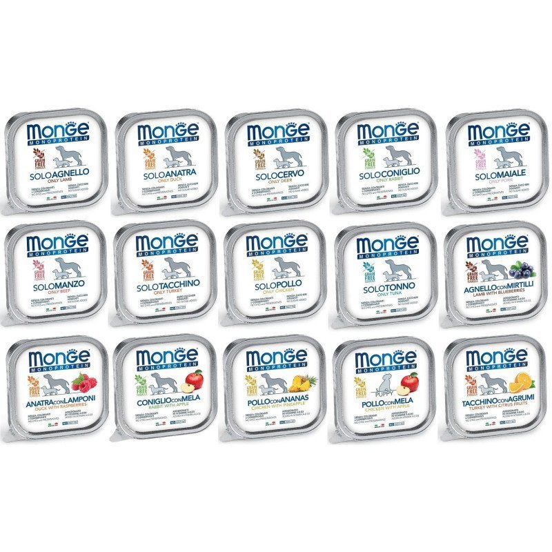 MONGE MONOPROTEIN PATE' SOLO MAIALE 150GR