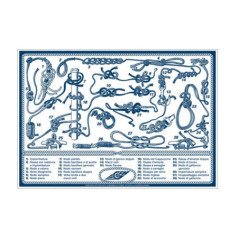 ADESIVO NODI NAUTICI 16X11CM