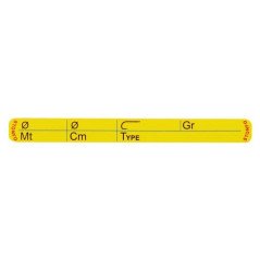 STONFO POLE WINDER LABELS 79x8 mm