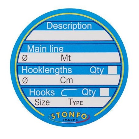 STONFO ROUND WINDER LABELS Ø 46 mm