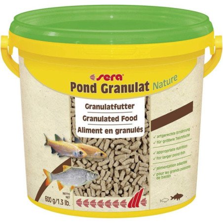 SERA POND GRANULAT NATURA PESCI DA LAGHETTO