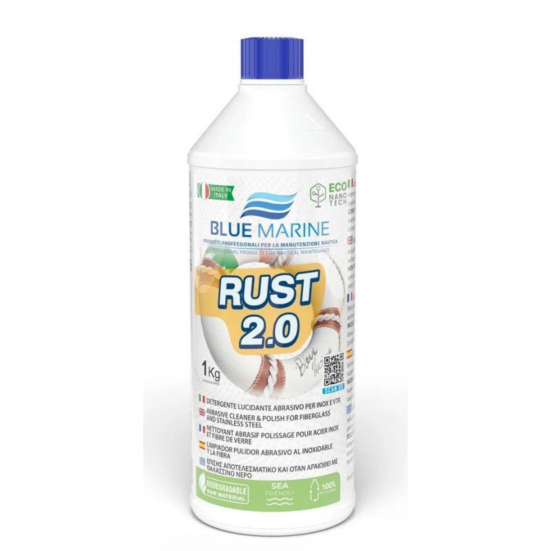 BLUE MARINE PULITORE PER METALLI RUST 2.0 500 GRAMMI