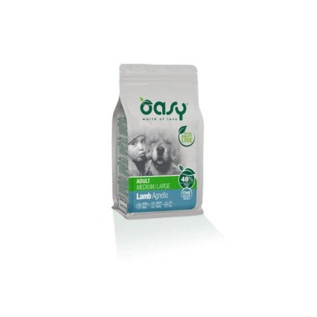 OASY CANE ADULT MEDIUM LARGE MONOPROTEICO AGNELLO
