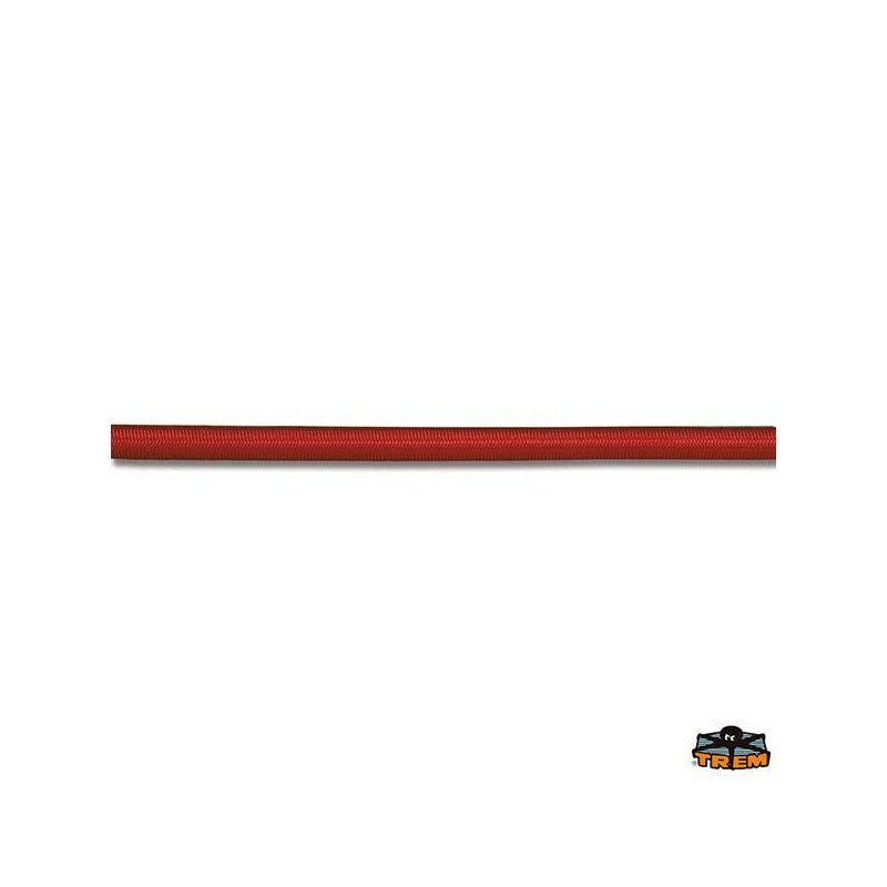 TREM CORDA ELASTICA ROSSA 1MT