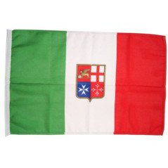 LALIZAS BANDIERA ITALIA MARINA MERCANTILE IN POLIESTERE