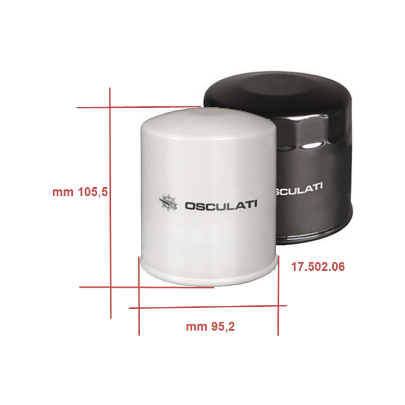 OSCULATI FILTRO CARBURANTE VOLVO MERCRUISER OMC