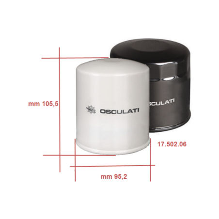 OSCULATI FILTRO CARBURANTE VOLVO MERCRUISER OMC
