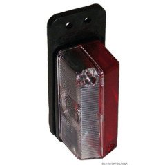 OSCULATI FANALE INGOMBRO BIANCO E ROSSO CON GOMMA