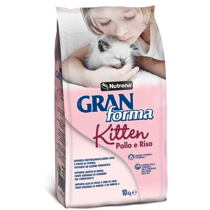 GRAN FORMA KITTEN POLLO E RISO 1-12 MESI