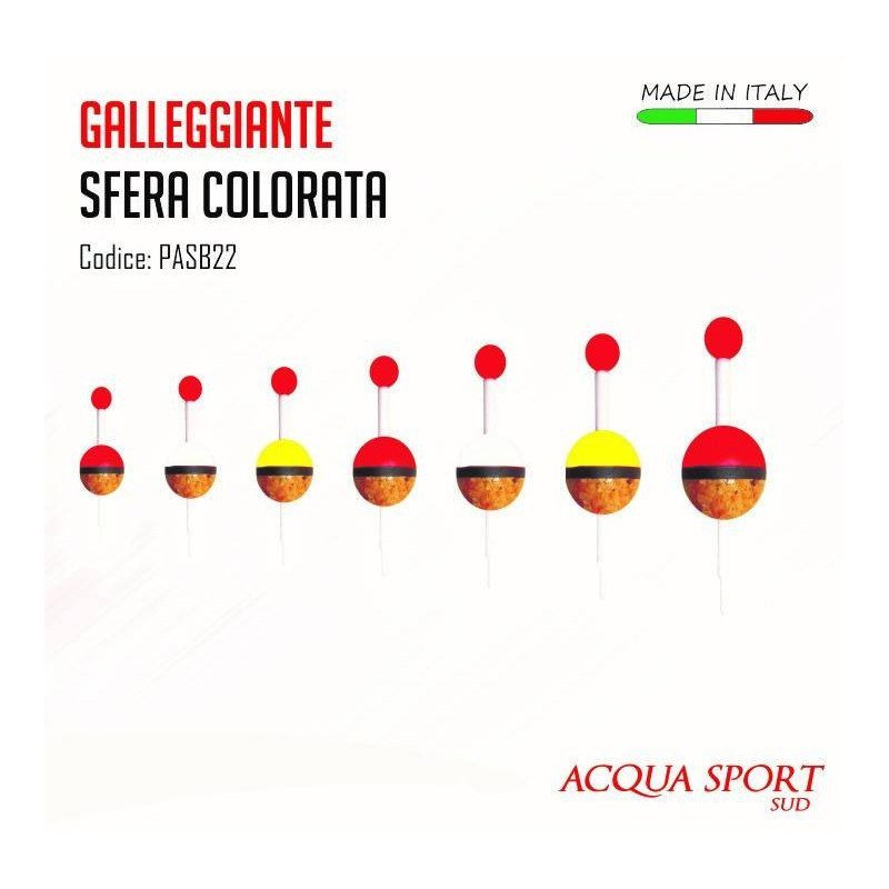 AQS GALLEGGIANTE SFERA COLORATA