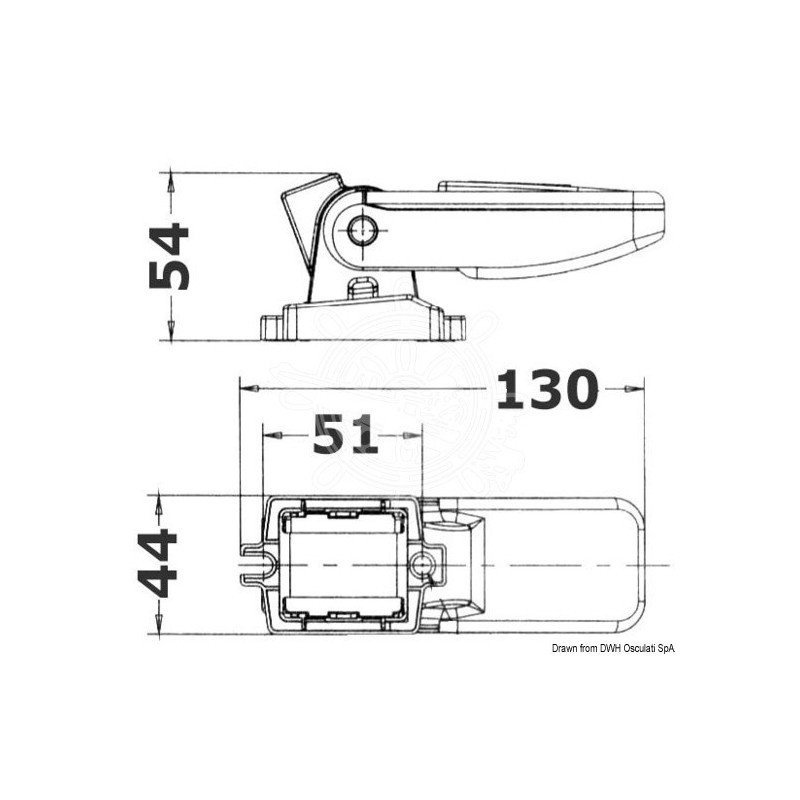 OSCULATI INTERRUTTORE AUTOMATICO HEAVY DUTY 12/24V