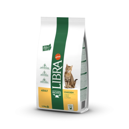 LIBRA GATTO ADULT CON POLLO E RISO 1,5KG
