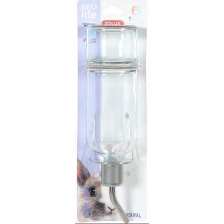 ZOLUX BIBERON VETRO LIFE 350ML