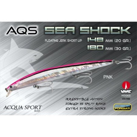 AQS ARTIFICIALE SEA SHOCK FLOATING 148CM GR20