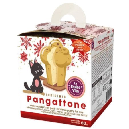 LEOPET GATTO PANGATTONE SALMONE 60GR