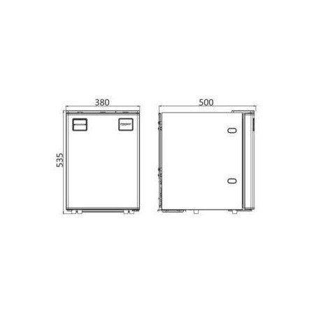 OSCULATI FRIGO CON PANNELLO FRONTALE CLEAN TOUCH 50L