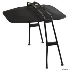 OSCULATI TARGA TOP II IN ALLUMINIO NERO