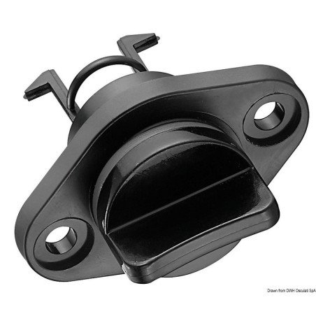 OSCULATI TAPPO DI SCARICO OVALE ACQUA 50X34MM