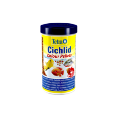 TETRA CICHLID COLOUR PELLETS 500ML