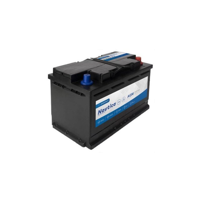 DSBATTERY BATTERIA NAUTICA AGM 12V 80AH 800A