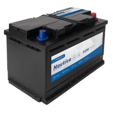 DSBATTERY BATTERIA NAUTICA AGM 12V 80AH 800A