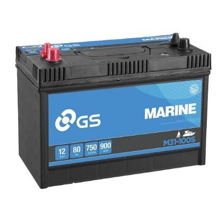 DSBATTERY BATTERIA NAUTICA MARINE GS YUASA 12V 100AH 750A