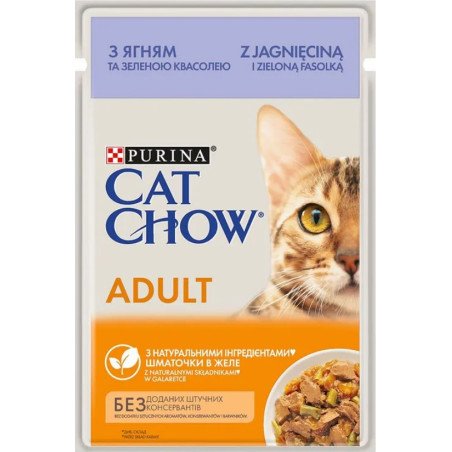 PURINA GATTO CAT CHOW ADULT AGNELLO 85GR