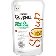 PURINA GATTO NATURE'S CREATIONS BRODO POLLO E SURIMI
