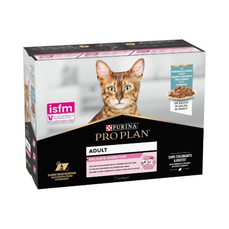 PURINA GATTO DELICATE DIGESTION CON PESCE DELL'OCEANO 85GR