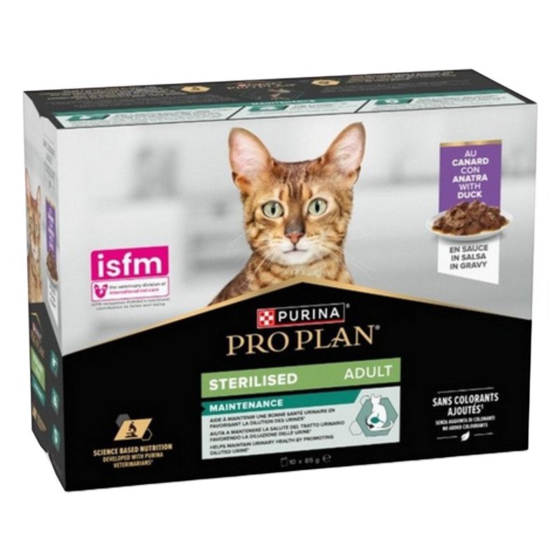 PURINA PRO PLAN STERILISED ADULT MAINTENANCE ANATRA 85GR