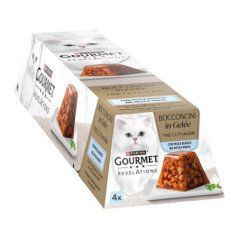 PURINA GATTO GOURMET REVELATIONS BOCCONCINI 4X57GR