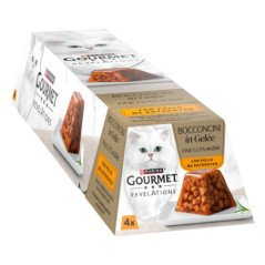PURINA GATTO GOURMET REVELATIONS BOCCONCINI 4X57GR