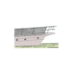 RETE IN NYLON BIANCA (PREZZO RIFERITO A METRO)