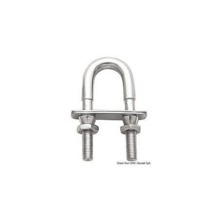 OSCULATI CAVALLOTTO CON DADO SICUREZZA INOX