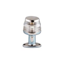 TREM FANALE DI VIA 360° CON BASETTA IN ACCIAIO INOX