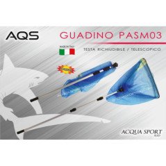 AQS GUADINO TELESCOPICO RICHIUDIBILE IN ALLUMINIO