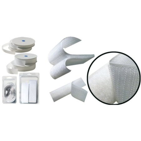 CHIUSURA STRAPPO COPPIA MASCHIO FEMMINA BIANCHI