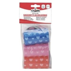 CAMON SACCHETTI DI RICAMBIO DA 20 BUSTINE PER 6 ROTOLI