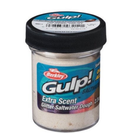 BERKLEY GULP CRUST OFF WHITE GOLD GLITTER