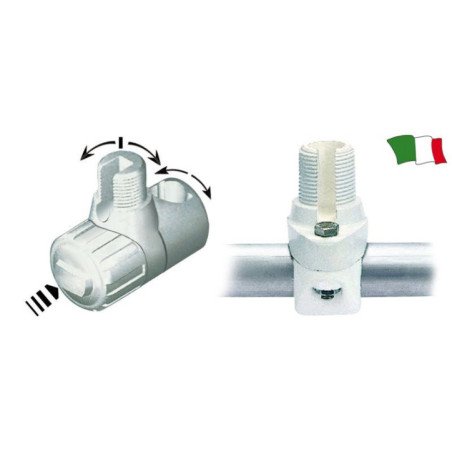 GFN SUPPORTO PER ANTENNA VHF E GPS IN NYLON