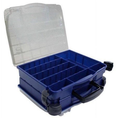 PLANO CASSETTA DBL COVER 2 SIDED BLUE/CLEAR