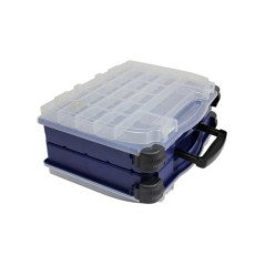 PLANO CASSETTA DBL COVER 2 SIDED BLUE/CLEAR