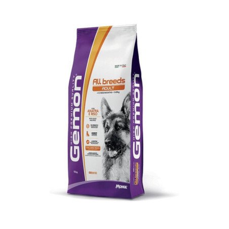 GEMON DOG ALL BREEDS ANATRA E RISO 15KG