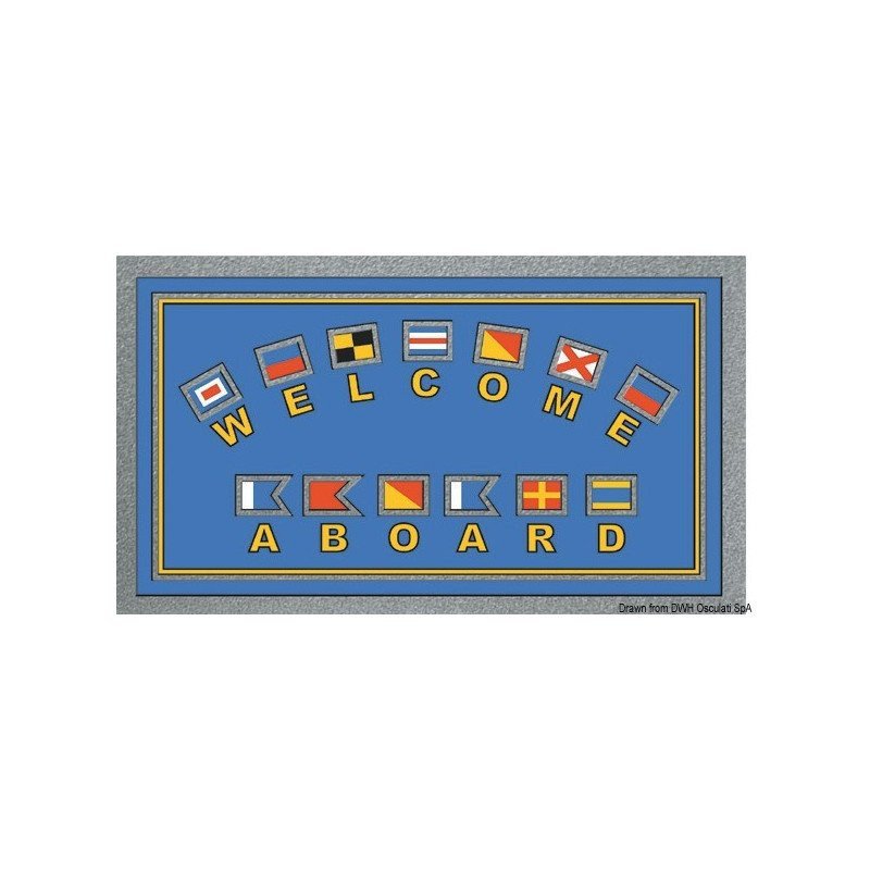 OSCULATI TAPPETO ZERBINO FORMATO 40X68 CM GRAN PAVESE